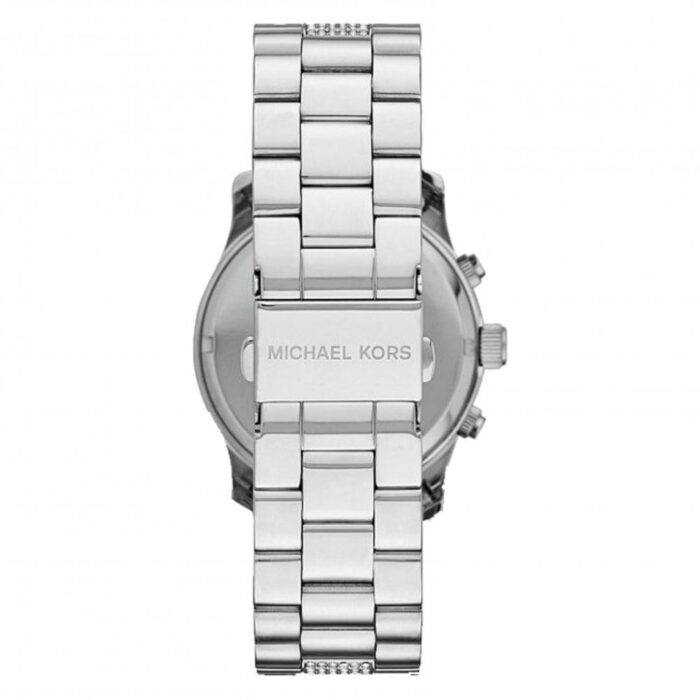 Michael Kors Ladies Runway Silver Glitz Watch - MK5825 - Image 2